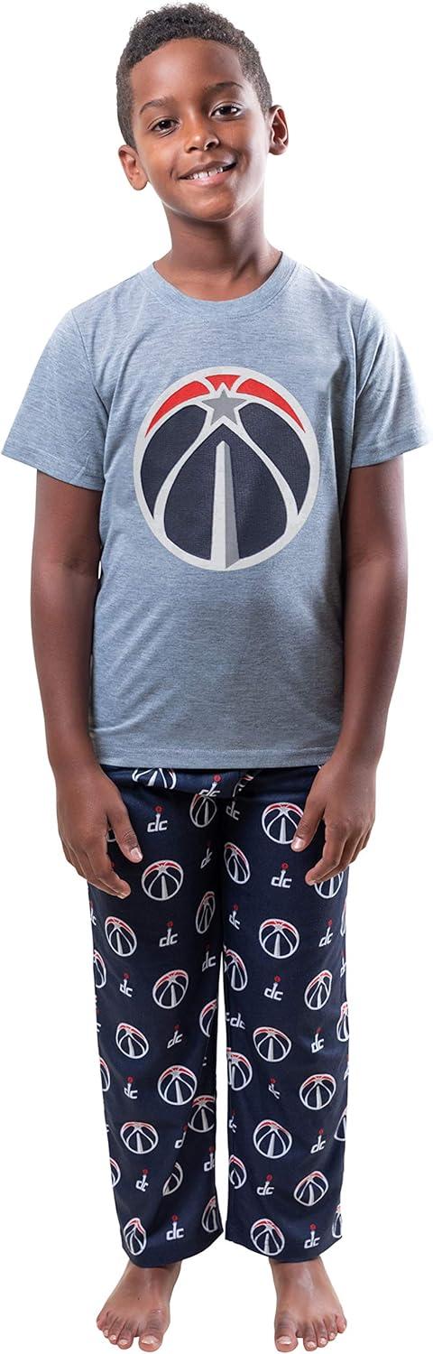 imageUltra Game Youth NBA Official 2 Piece Pajama Pants ampamp TShirt SetToddler Sizes