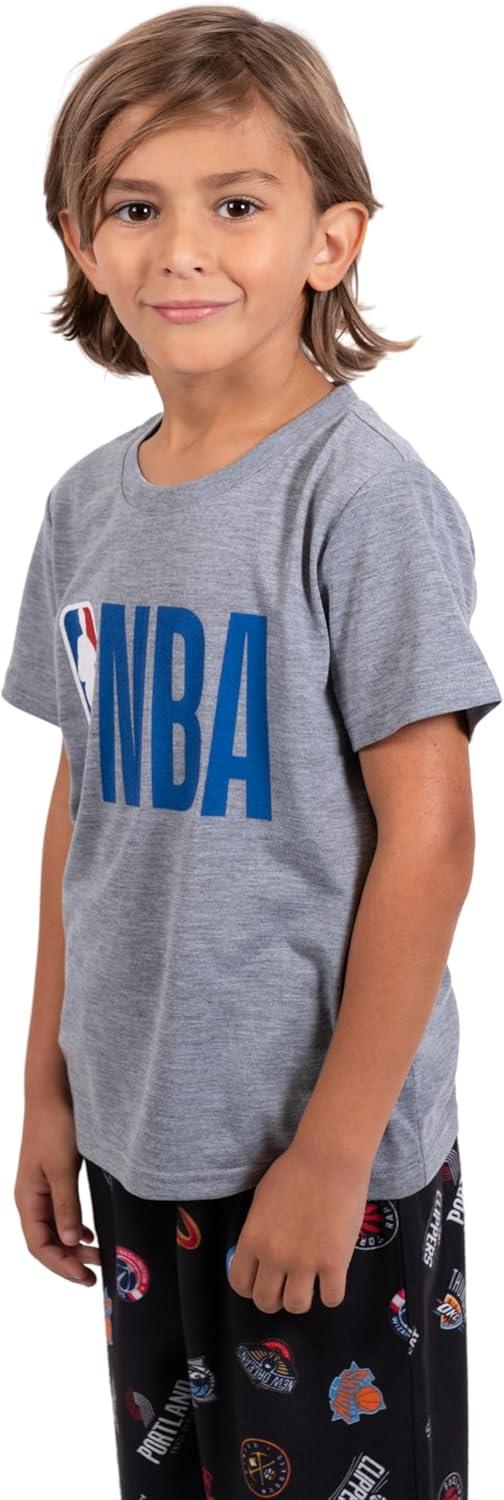 imageUltra Game Youth NBA Official 2 Piece Pajama Pants ampamp TShirt SetToddler Sizes