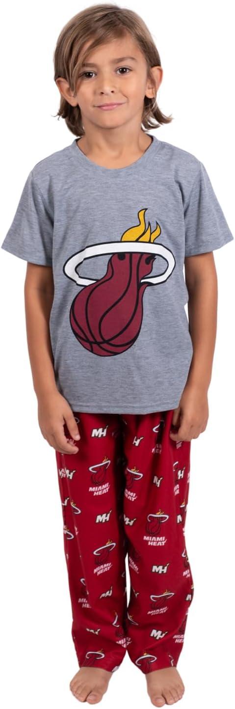 imageUltra Game Youth NBA Official 2 Piece Pajama Pants ampamp TShirt SetToddler Sizes
