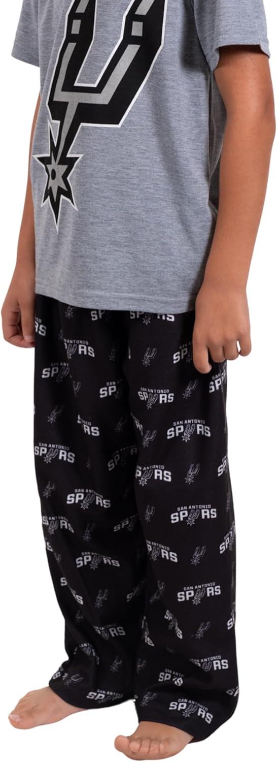 imageUltra Game Youth NBA Official 2 Piece Pajama Pants ampamp TShirt SetToddler Sizes