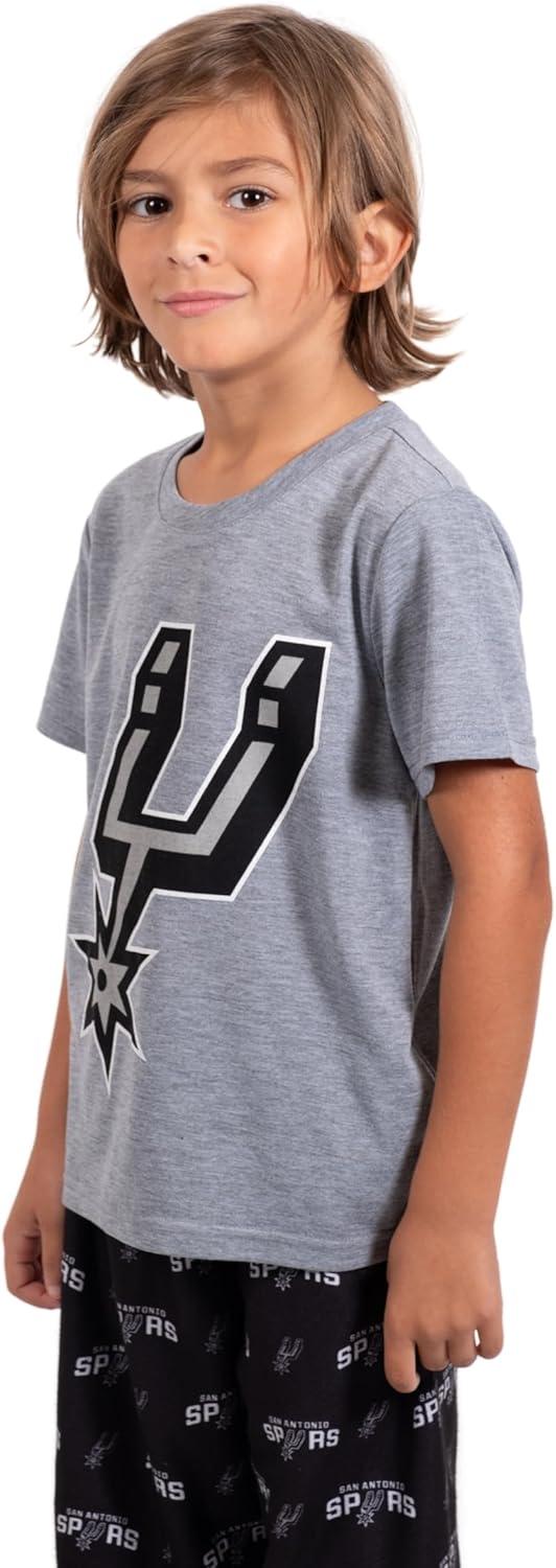 imageUltra Game Youth NBA Official 2 Piece Pajama Pants ampamp TShirt SetToddler Sizes