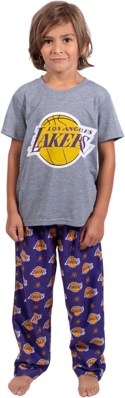 imageUltra Game Youth NBA Official 2 Piece Pajama Pants ampamp TShirt SetToddler Sizes