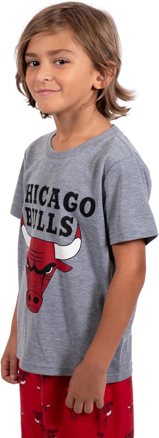 imageUltra Game Youth NBA Official 2 Piece Pajama Pants ampamp TShirt SetToddler Sizes