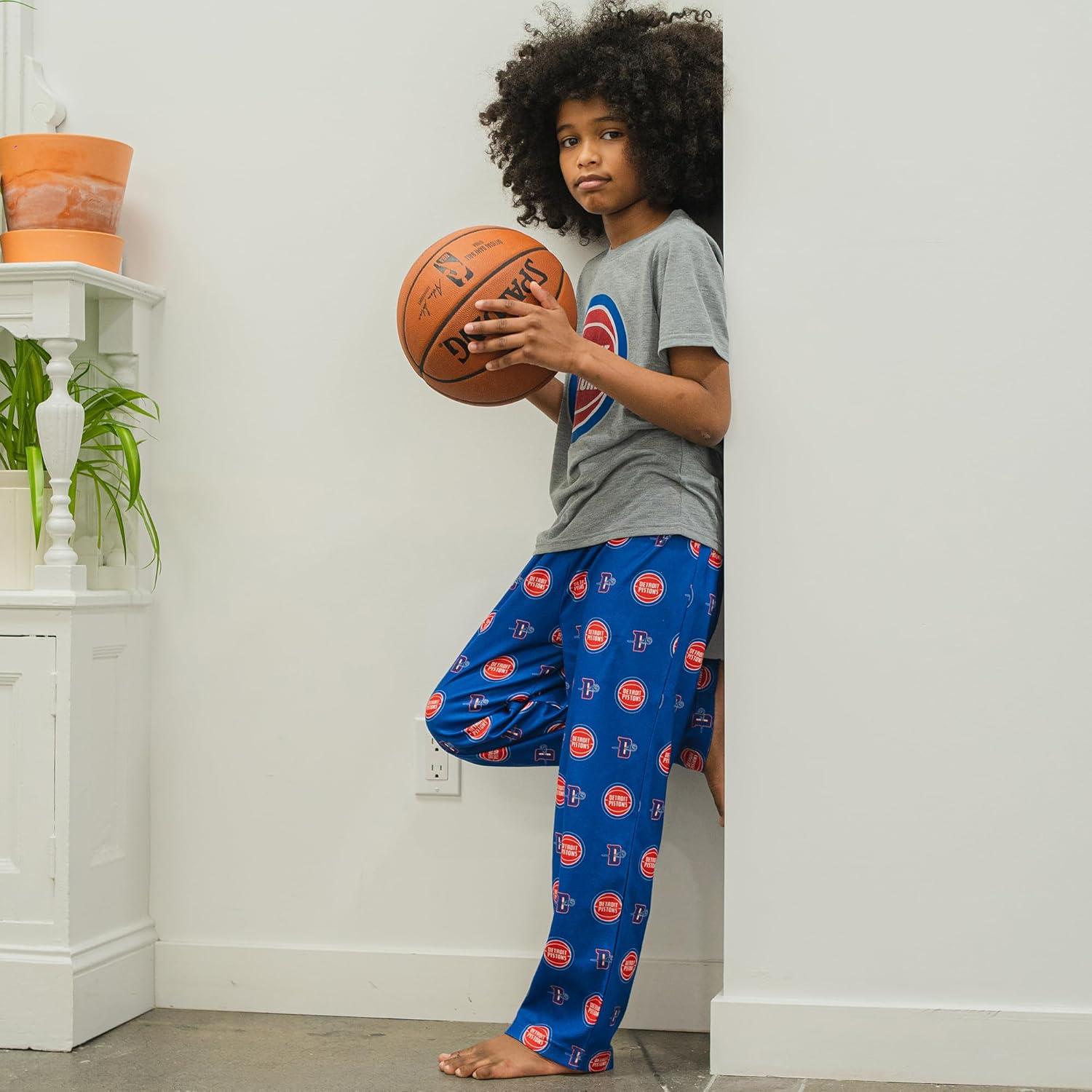 imageUltra Game Youth NBA Official 2 Piece Pajama Pants ampamp TShirt SetToddler Sizes
