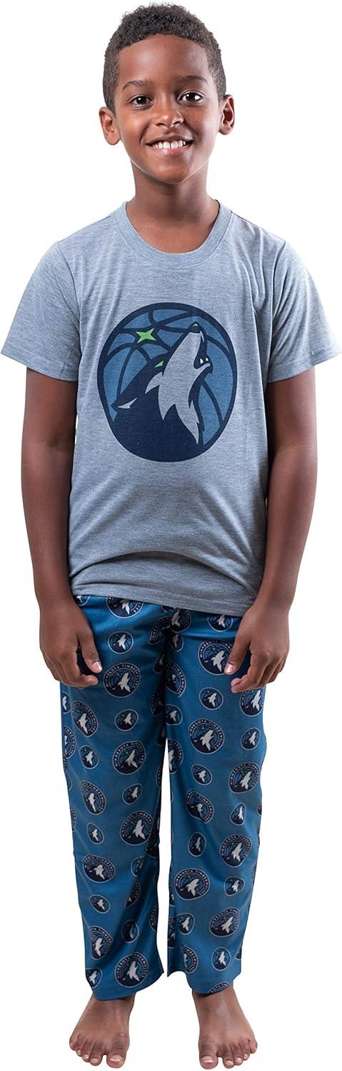 imageUltra Game Youth NBA Official 2 Piece Pajama Pants ampamp TShirt SetToddler Sizes