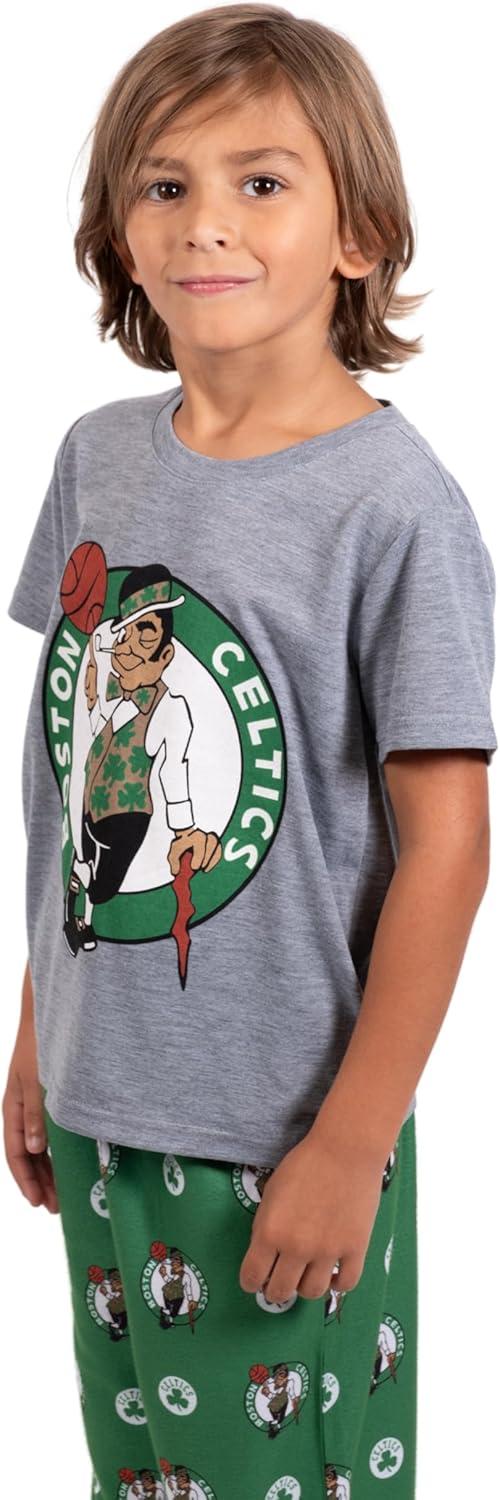 imageUltra Game Youth NBA Official 2 Piece Pajama Pants ampamp TShirt SetToddler Sizes