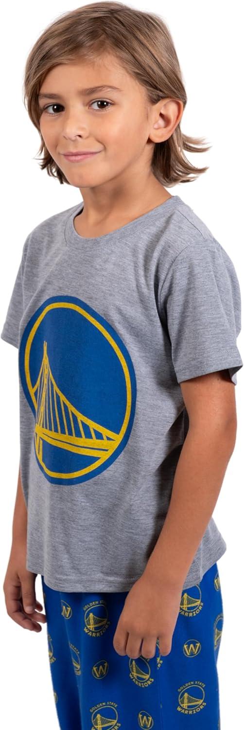 imageUltra Game Youth NBA Official 2 Piece Pajama Pants ampamp TShirt SetToddler Sizes