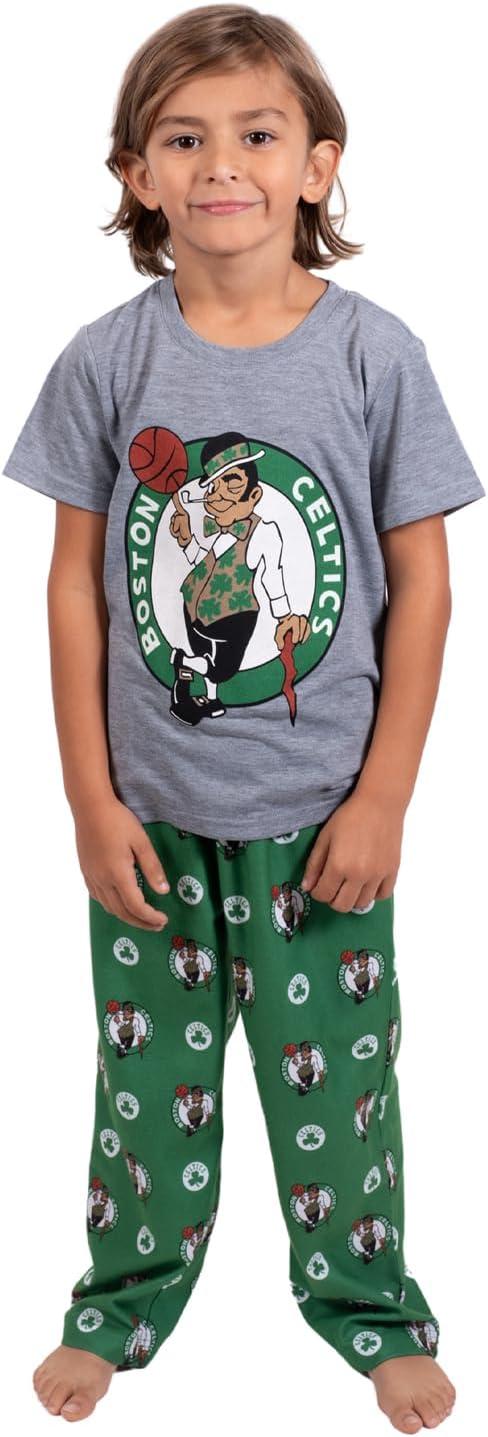 imageUltra Game Youth NBA Official 2 Piece Pajama Pants ampamp TShirt SetToddler Sizes