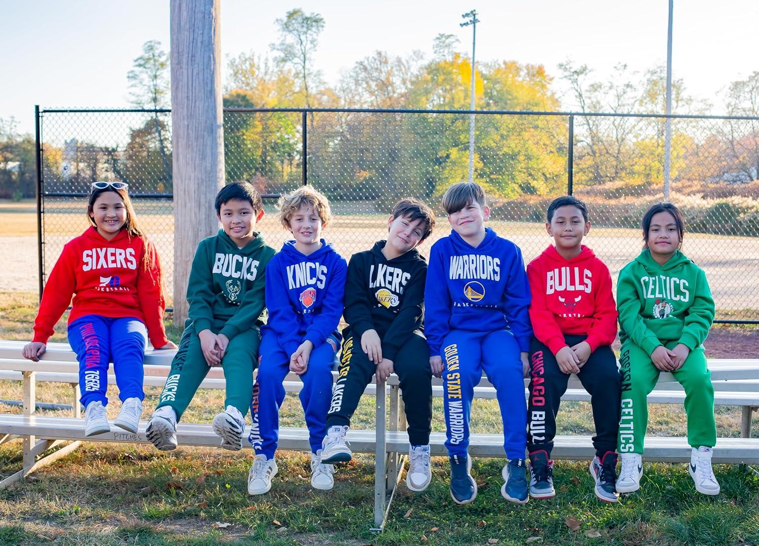 imageUltra Game Youth NBA Official Standard Super Soft Teamster Hoodie SweatshirtTeam Color