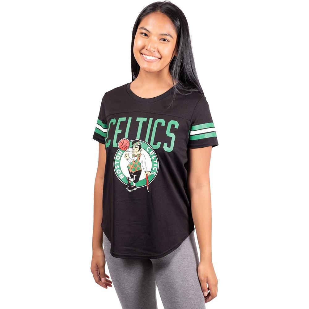 imageUltra Game Womens NBA Official Super Soft Mesh TShirtBlack