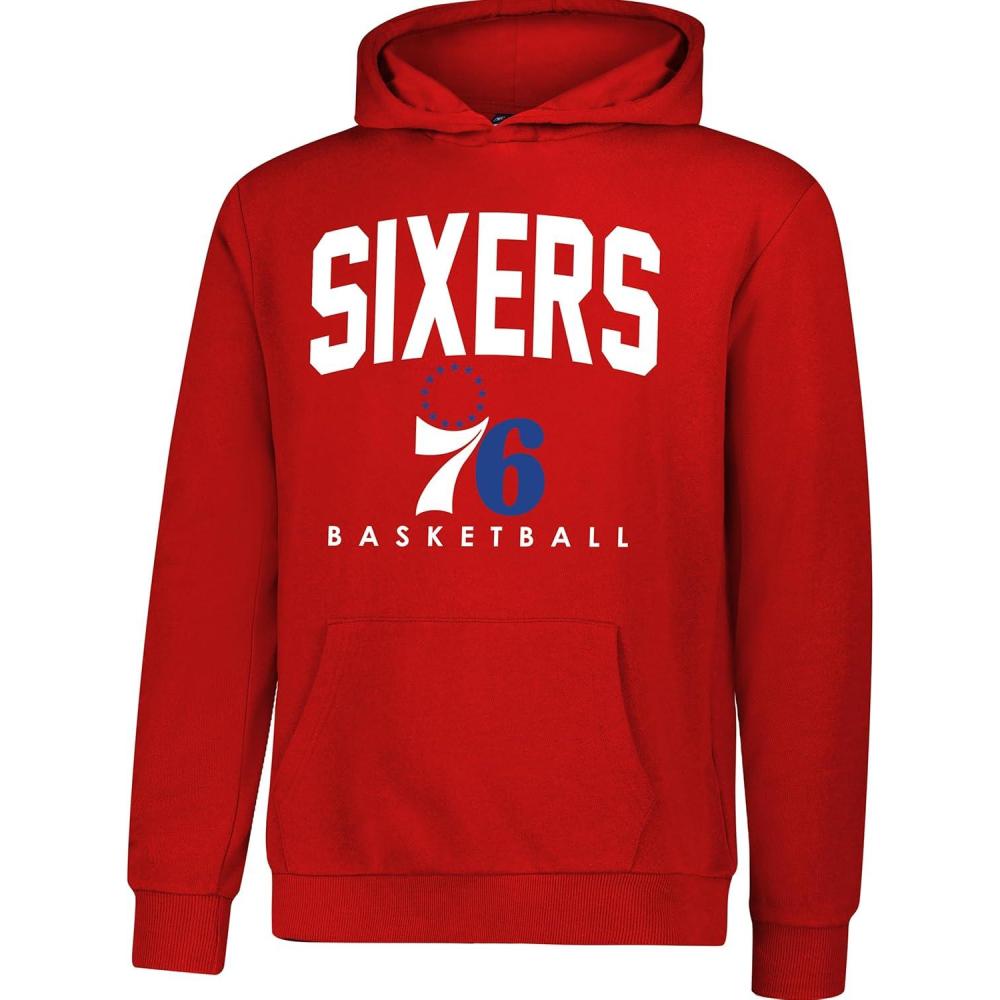 imageUltra Game Youth NBA Official Standard Super Soft Teamster Hoodie SweatshirtTeam Color