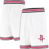 imageUltra Game Mens NBA Official Active Knit 8quot Showtime Basketball Training ShortsWhite