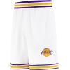 imageUltra Game Mens NBA Official Active Knit 8quot Showtime Basketball Training ShortsWhite