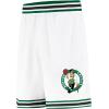 imageUltra Game Mens NBA Official Active Knit 8quot Showtime Basketball Training ShortsWhite