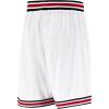 imageUltra Game Mens NBA Official Active Knit 8quot Showtime Basketball Training ShortsWhite