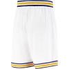 imageUltra Game Mens NBA Official Active Knit 8quot Showtime Basketball Training ShortsWhite
