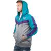 imageUltra Game Mens NBA Official Contrast Back Cut Full Zip Hoodie SweatshirtTeal