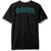 imageUltra Game Mens NBA Official Jersey VNeck Mesh Short Sleeve Tee ShirtBlack