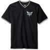 imageUltra Game Mens NBA Official Jersey VNeck Mesh Short Sleeve Tee ShirtBlack