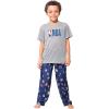 imageUltra Game Youth NBA Official 2 Piece Pajama Pants ampamp TShirt SetBoy Sizes
