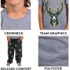 imageUltra Game Youth NBA Official 2 Piece Pajama Pants ampamp TShirt SetToddler Sizes