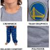 imageUltra Game Youth NBA Official 2 Piece Pajama Pants ampamp TShirt SetToddler Sizes