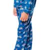 imageUltra Game Youth NBA Official 2Piece Pajama Pants ampamp Button Down Shirt SetBoys Sizes