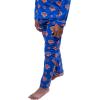 imageUltra Game Youth NBA Official 2Piece Pajama Pants ampamp Button Down Shirt SetBoys Sizes