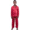 imageUltra Game Youth NBA Official 2Piece Pajama Pants ampamp Button Down Shirt SetBoys Sizes