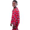 imageUltra Game Youth NBA Official 2Piece Pajama Pants ampamp Button Down Shirt SetBoys Sizes
