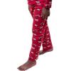 imageUltra Game Youth NBA Official 2Piece Pajama Pants ampamp Button Down Shirt SetBoys Sizes
