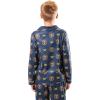 imageUltra Game Youth NBA Official 2Piece Pajama Pants ampamp Button Down Shirt SetBoys Sizes