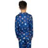 imageUltra Game Youth NBA Official 2Piece Pajama Pants ampamp Button Down Shirt SetBoys Sizes