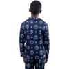 imageUltra Game Youth NBA Official 2Piece Pajama Pants ampamp Button Down Shirt SetTeam Color