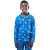 imageUltra Game Youth NBA Official 2Piece Pajama Pants ampamp Button Down Shirt SetTeam Color