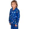 imageUltra Game Youth NBA Official 2Piece Pajama Pants ampamp Button Down Shirt SetToddler Sizes