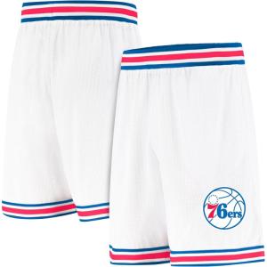 imageUltra Game Mens NBA Official Active Knit 8quot Showtime Basketball Training ShortsWhite