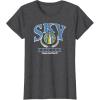 imageWNBA Chicago Sky Top Class Out Of Bounds TShirtDark Heather Grey