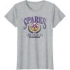 imageWNBA Los Angeles Sparks Top Class Out Of Bounds TShirtHeather Grey