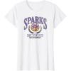 imageWNBA Los Angeles Sparks Top Class Out Of Bounds TShirtWhite
