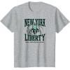 imageWNBA New York Liberty Home Court TShirtHeather Grey