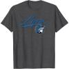 imageWNBA Minnesota Lynx Officially Licensed TShirt Small BlackDark Heather Grey