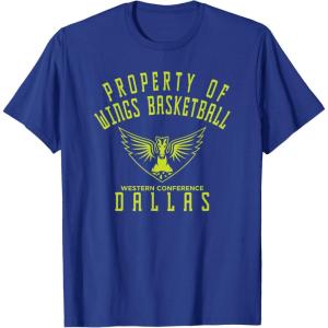 imageWNBA Property Of Dallas Wings Licensed TShirtRoyal Blue