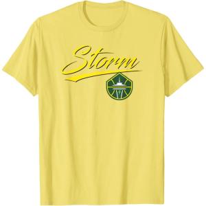 imageWNBA Seattle Storm Officially Licensed TShirtLemon Yellow