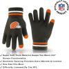 imageUltra Game NFL Official Adults Unisex Super Soft Winter Beanie Knit Hat with Extra Warm Touch Screen Gloves Cleveland Browns Team Color 1 1SIZE