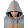 imageUltra Game NFL mens Nfl Official Super Soft Throwback Pullover Hoodie SweatshirtGray Snow
