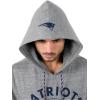 imageUltra Game NFL mens Nfl Official Super Soft Throwback Pullover Hoodie SweatshirtGray Snow