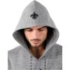 imageUltra Game NFL mens Nfl Official Super Soft Throwback Pullover Hoodie SweatshirtGray Snow