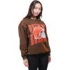 imageUltra Game NFL womens Nfl Official Super Soft Oversized Cozy SweatshirtTeam Color 2