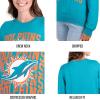 imageUltra Game NFL womens Nfl Official Super Soft Oversized Cozy SweatshirtTeam Color Distressed